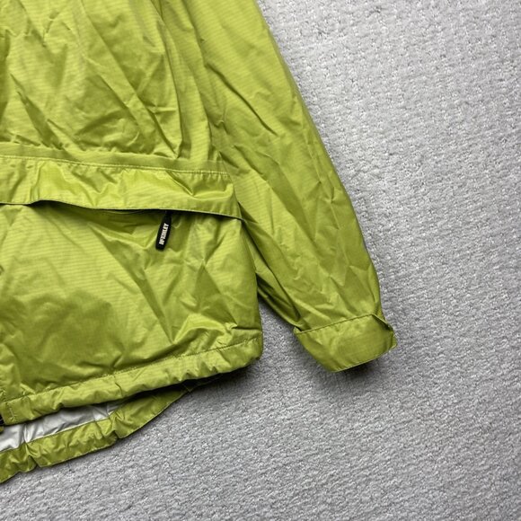 McKinley Aquamax Windbreaker Shell Jacket Women M Lime Green Light / Packable - Picture 4 of 16